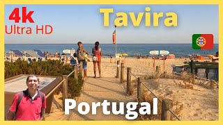 Tavira  one of the most charming towns in the Algarve Portugal 4K [upl. by Goodard]