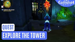 Explore the Tower Quest Genshin Impact [upl. by Albrecht]