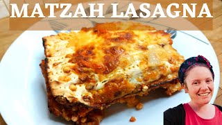 Matzah Lasagna  Pesach Recipe [upl. by Nyrraf72]