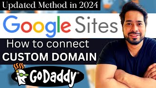 How to connect Domain to Google Sites in 2024 Updated Method [upl. by Raf]