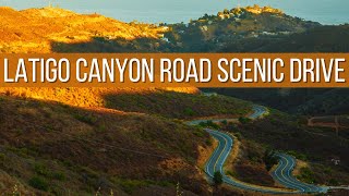 Latigo Canyon Road Scenic Drive  Malibu CA [upl. by Fricke276]