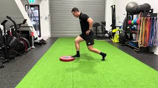 Pogo  Hop Plate Split Squat [upl. by Storer]