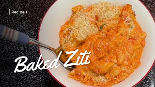 Baked Ziti Recipe [upl. by Tunk]