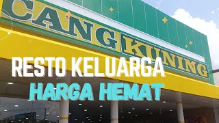 Rumah makan CANGKUNINGresto keluarga dengan harga terjangkau [upl. by Alyehs]