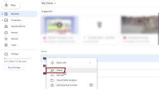 Share and Unshare a Google Drive Folder 2 Methods in Chrome 2022  The Office Expert [upl. by Eirelam]