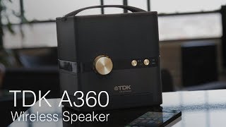 TDK A360 Wireless Speaker Unboxing amp First Look [upl. by Ardnik]