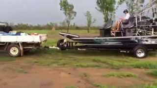 Running Dry in Australia  Diamondback Airboats [upl. by Sivartal222]