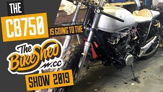 The CB750 Cafe Racer is going to the Bike Shed London Show 2019 [upl. by Nalyad66]