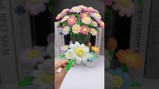 No flower wants to be at home when it is raining outside handmade diy flowers tutorial [upl. by Aicat398]