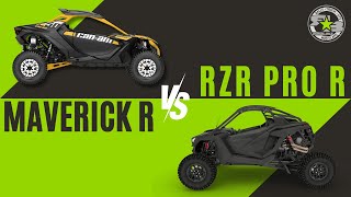 Ultimate Dune Challenge Maverick R vs Pro R SXS Drag Race [upl. by Gordon9]