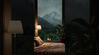 Sleep in Rain🌧️🛏️ rain thunderstorm relax rainsounds relaxing [upl. by Trik]