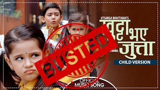 Khutta bhaya jhutaa song got busted Utsarga bhattarai [upl. by Thomasine198]