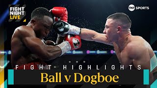 DOMINATION 🔥  Nick Ball vs Isaac Dogboe Fight Highlights  TheMagnificent7 [upl. by Morganstein]