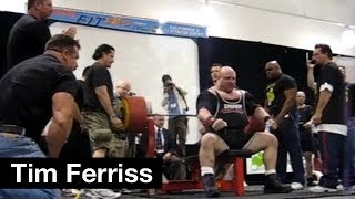 Scot Mendelson 1015lb Benchpress  FitExpo  Tim Ferriss [upl. by Ho]