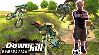 Downhill Domination PS2  Cosmo  Career Level 5  Red Pass Utah MX [upl. by Keri16]