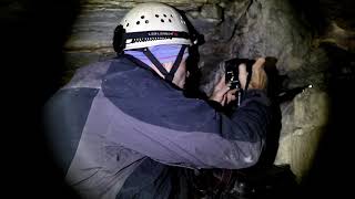 Johnny Haglund i Bånntjerngrotta med Fotopro XGO Mini [upl. by Azila]