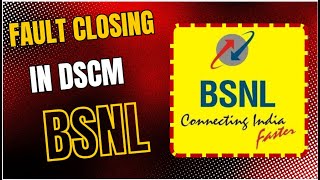 FTTH FAULT CLOSING in DSCM  BSNL IN Tamil [upl. by Cindra]