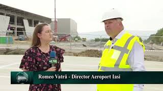 Noua parcare a Aeroportului din Iasi se deschide in septembrie [upl. by Odanref]