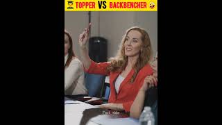 टॉपर Vs बैक बेंचर  Topper Vs Backbencher  shorts factside [upl. by Yorel]