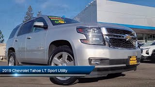 2019 Chevrolet Tahoe LT Sport Utility Sacramento Roseville Elk Grove Folsom Stockton [upl. by Eizle]