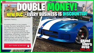 NEW GTA ONLINE DLC  All NEW Content Cars Double Money New Business amp Discounts  Weekly Update [upl. by Eelasor114]