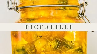 Piccalilli Recipe  stayhome  PITCH [upl. by Hnirt]