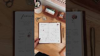 bullet journal monthly log inspiration planner travelersnotebook [upl. by Nafri]