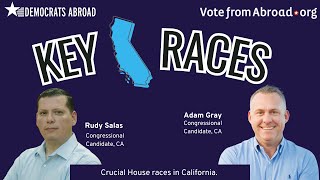 Two Crucial California Candidates  Adam Gray and Rudy Salas [upl. by Enirahtac]