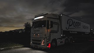 Realistic Driving amp Sound Mod Volvo FH540 XL Euro Truck Simulator 2 POV Drive 4K ETS2 152Wheel Cam [upl. by Ennadroj]