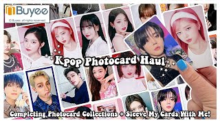 Kpop Photocard Haul  Sleeve My Photocards With Me ✰ Buyee amp Mercari Japan Haul [upl. by Eolc418]