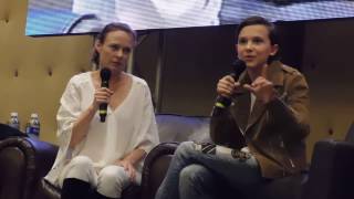 Millie Bobby Brown Stranger Things  RICC 2016 [upl. by Enitram]