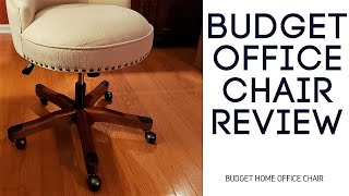 Home Office Chair Review  Eckard Task Chair  Room Makeover [upl. by Oatis]