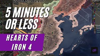 How to Play Hearts of Iron IV in 5 Minutes or Less [upl. by Dre]