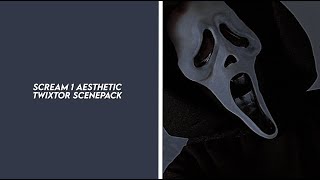 scream 1 aesthetic twixtor scenepack [upl. by Adnolehs]