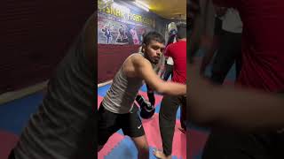 Boxing sparring boxing mma muaythai short [upl. by Amimej]