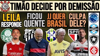 DEMISSÃO NO TIMÃO SAMPAOLI PERTO GABRIEL JESUS NO VERDÃO JJ QUER SELEÇÃO CALLERI CULPADO FLA E [upl. by Steinman]