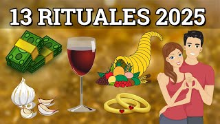 13 Rituales para Año Nuevo  Rituales para atraer el amor el dinero y la abundancia año nuevo 2025 [upl. by Bone263]