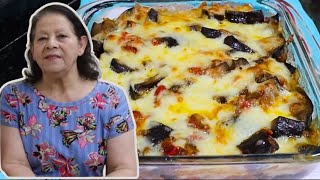 BERINJELA AO FORNO  RECEITA SIMPLES COM POUCOS INGREDIENTES E SABOR É INCRÍVEL  Divinas Receitas [upl. by Muna]