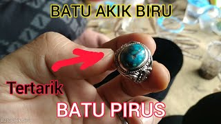 Tertarik batu akik biru  Batu pirus [upl. by Betteanne]