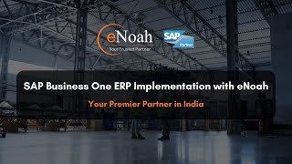 SAP Business One ERP Premier Partner  eNoah [upl. by Etnoek387]