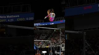 Addison Fatta Uneven Bars 2023 Xfinity Championships Senior Women Day 2 Slow Motion shorts 1 [upl. by Eek]