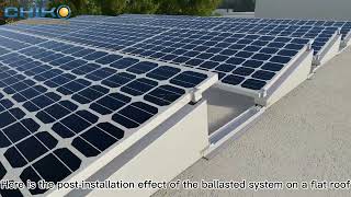 Installation video of Chikos Ballasted VI System [upl. by Nerol]