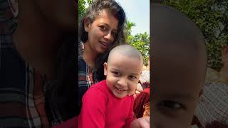 Ma toke kuriye peyeche youtubeshorts viralvideo bengali funny cute baby shorts youtube yt [upl. by Kalvn]