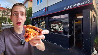 AMERICAN tries HELL PIZZA in NEW ZEALAND [upl. by Aiuqes]