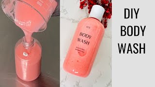 DIY Simple Body Wash With RECIPE [upl. by Ambrosine]