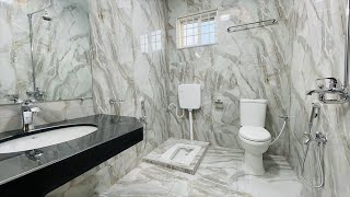 Washroom design 45 x 6 feet  small bathroom design [upl. by Alywt]