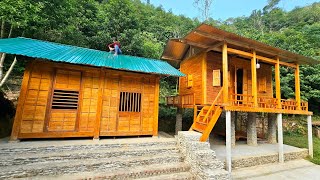 The kitchen is made of beautiful modern green corrugated iron  Phùng Thị Chài [upl. by Arlo926]