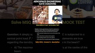 MSQ on Bending Strength of material GATE Aerospace Engineering GATE Mechanical Engineering [upl. by Dubois]