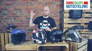 Kask na motocykl 125 cm3 i skuter  jaki wybrać Cztery mocne typy [upl. by Giraldo]