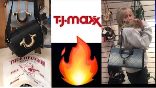 TJ Maxx Purse Shopping Lots of TIKTOK VIRAL Bags [upl. by Emeline]